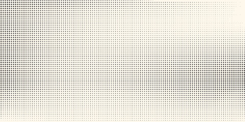 Hexagon Shapes Vector Abstract Geometric Technology Retrowave Sci-Fi Texture Isolated on Light Background. Halftone Hex Retro Simple Pattern. Minimal 80s Style Dynamic Tech Wallpaper