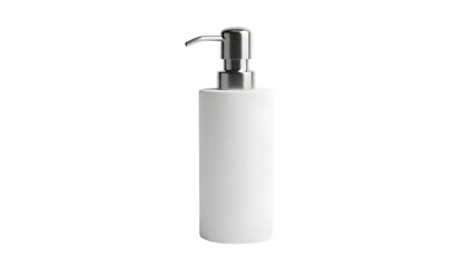 Obraz premium Modern soap dispenser isolated on transparent background