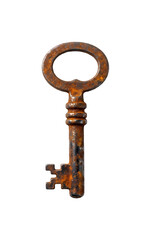 古い錆びた鍵、秘密を開ける、アンティーク