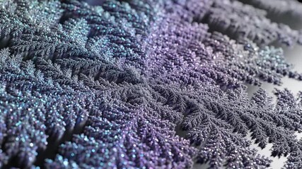 Iridescent fractal forest glistens - Powered by Adobe