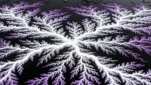 Lichtenberg fractal Treelike electrical discharge
