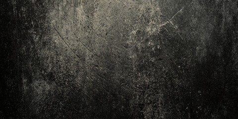 An abstract textured surface with a grunge or distressed look mostly dark gray, and light gray background in graphic design, web design.