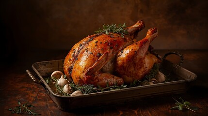 whole roasted chicken