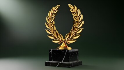 gold medal on black backgroundGold Medal on Black Background Highlighting Victory, Excellence and Prestige, A Powerful Symbol of Achievement, Honor and Success in Sports, Competition and Personal Goal