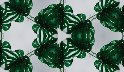 Tropical Leaves Pattern