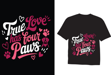 Typography valentine's day, Romantic Happy Love Day Graphic T-Shirt Design