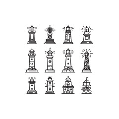 Harbor line art capturing boats gently floating peacefully