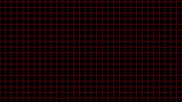 Animated gradient black background with grid moving wards. Horizontal Grid background video , dark color grid ,4K loopable footage