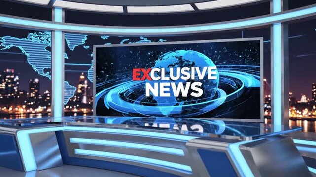 Dynamic Virtual Television Studio Environment for International News and Current Affairs Programming