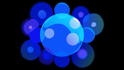 blue abstract background