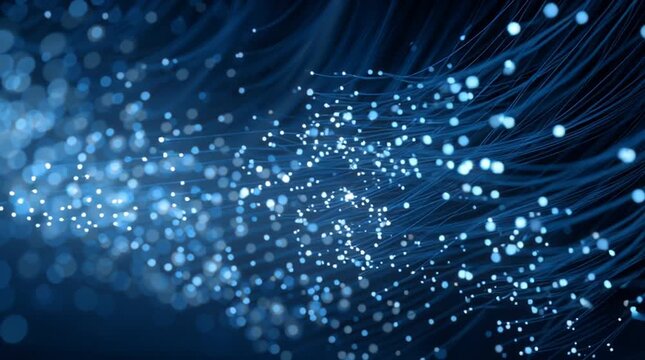 Blue background with soft glowing light, smooth gradient effect, minimalistic and clean design, subtle illumination, high-resolution, abstract backdrop for overlay or motion graphics.