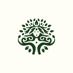 Nature Goddess Logo