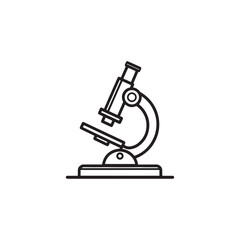 microscope icon vector illustration