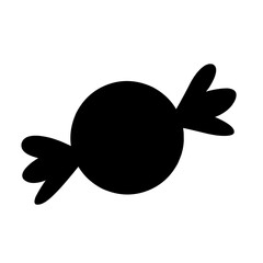 candy vector silhouette