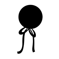 candy vector silhouette