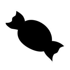 candy vector silhouette