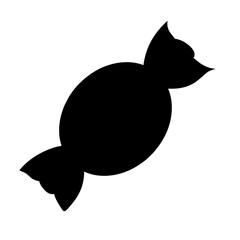 candy vector silhouette