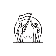 Victory Celebration Icon