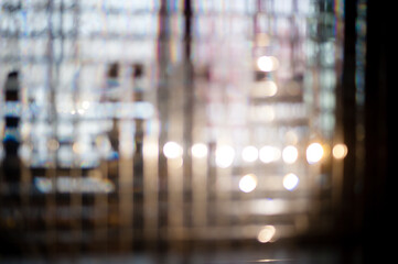 The texture of the mirrors