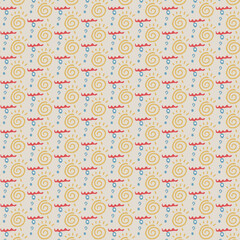 seamless pattern with flowers