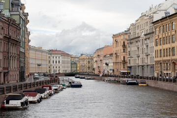 Day view of the city of Saint Petersburg