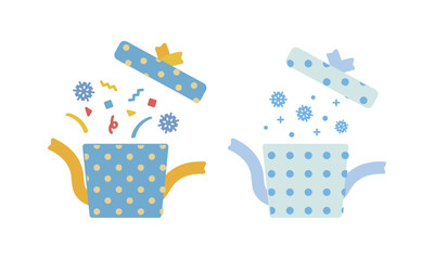 クリスマスプレゼントのイラスト &ndash; 贈り物とホリデーシーズンの象徴