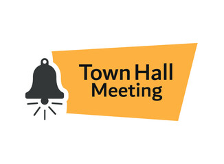 town hall meeting
