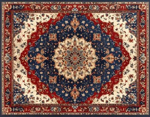 クラシックヨーロピアン絨毯の装飾模様