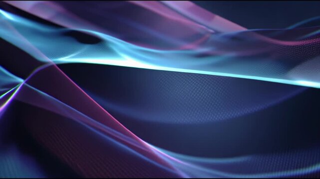 Futuristic dimensional rift visualized through layered light effects in a digital environment.