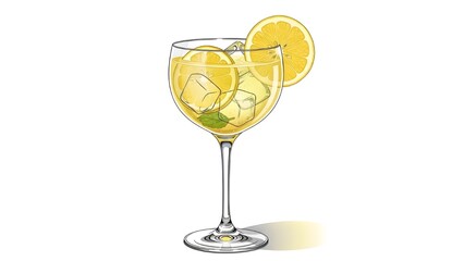 The Ultimate Highball Guide in a Glass and Premium Highball Selection in a Polished Glass