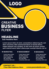 Creative Corporate & Business Flyer Brochure Template Design