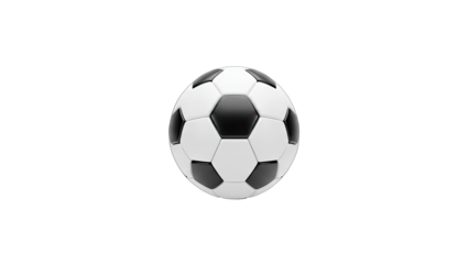 Soccer Ball Isolated on White Background