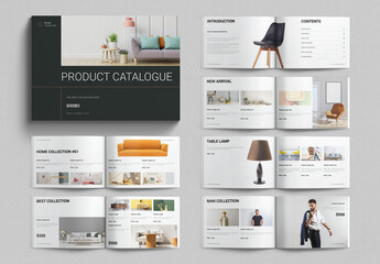 Product Catalog Template Landscape