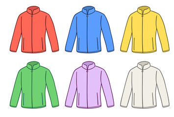 登山・アウトドア用フリースジャケット