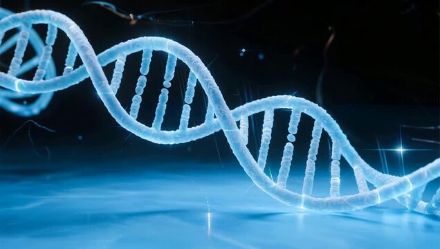 Double helix DNA strand