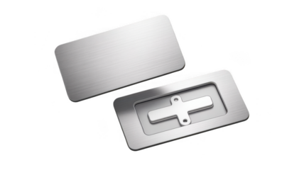 Modern metal cabinet handle