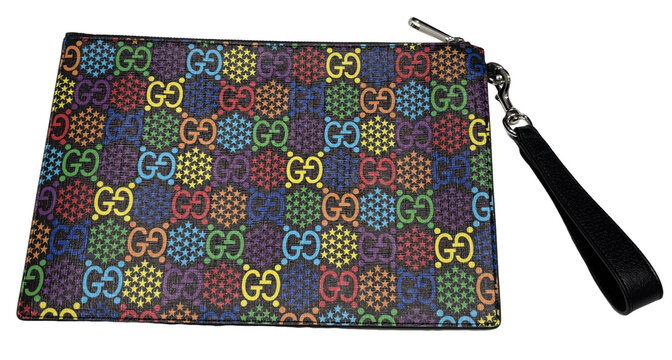 【GUCCI】_グッチ _GGサイケデリック_ クラッチバッグ _マルチカラー
