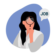 Job Hiring Illustration