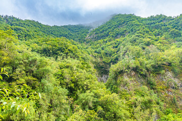 Obraz premium South of réunion island in Indian Ocean langevin peninsula