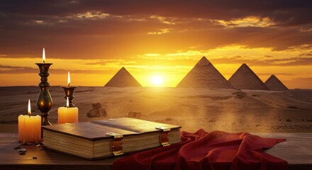 Show thinking

A warm yellow candle flame and burning wax glow against a dark night sky during a scenic holiday sunset