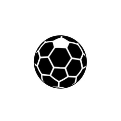 Fototapeta premium Black and white soccer ball