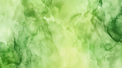 Green watercolor texture background. Abstract watercolor paint background