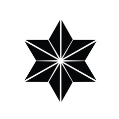 Elegant ornamental floral design, perfect for decorative and artistic projects