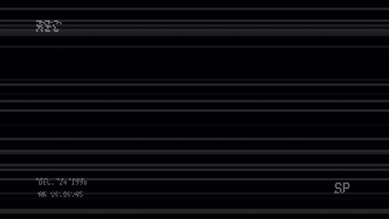 Bad TV signal interference overlay with horizontal scanlines, analog static noise distortion texture. - Powered by Adobe