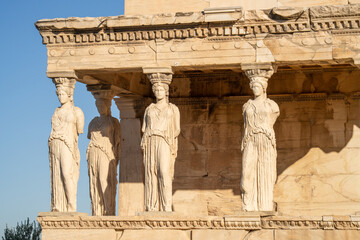 Obraz premium Parthenon Archaeological Site, Athens, Greece