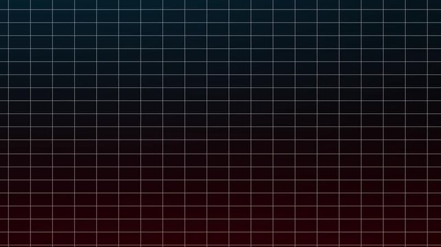Subtle grid overlay on a dark blue to dark red gradient background pattern seamless