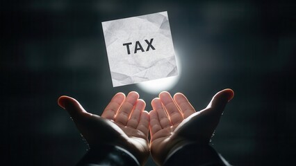 Elderly hands are holding a single blank parchment with an embossed circular seal and soft window light