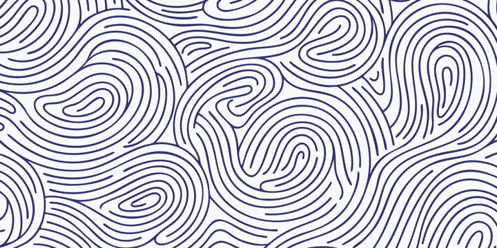 Seamless abstract wavy line pattern with organic curves creating a unique and intricate texture design, perfect for modern backgrounds, fabric prints, and stylish decorative elements