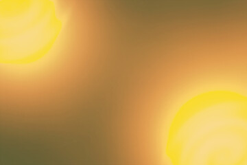 黄色の光が入るテクスチャ背景　オレンジ色 
