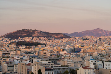 Athens Unfolding from the Heights